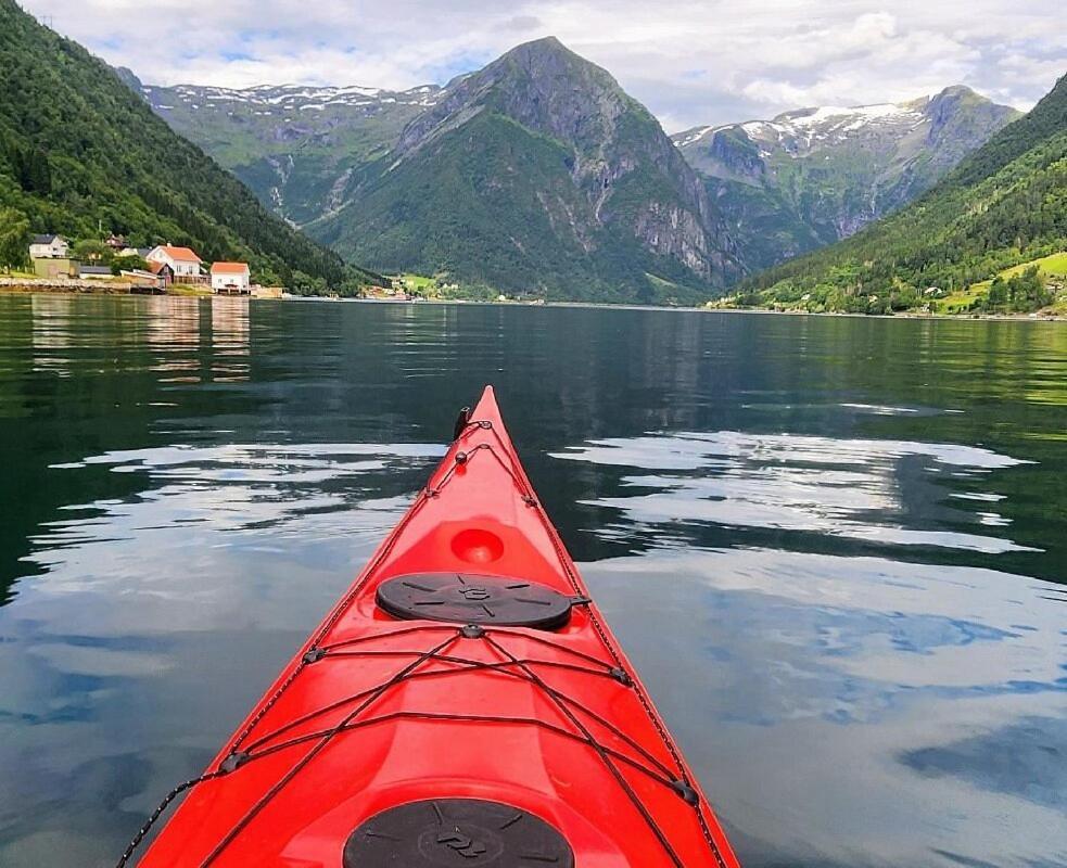 Balestrand Fjordapartments Holmen 19A エクステリア 写真